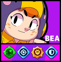 Bea - Brawl Stars-personages