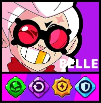 Belle - Brawl Stars-personages