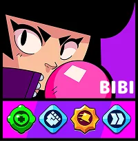 Bibi - Brawl Stars-personages