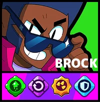 Brock - Brawl Stars-personages