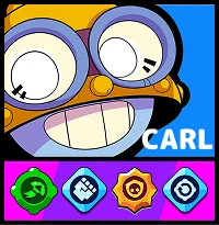 Carl - Brawl Stars-personages