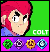 Colt - Brawl Stars-personages