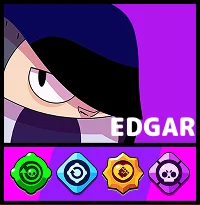 Edgar - Brawl Stars-personages
