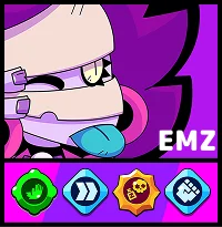Emz - Brawl Stars-personages