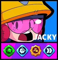 Jacky - Brawl Stars-personages