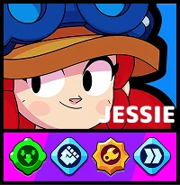 Jessie - Brawl Stars-personages