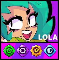 Lola - Brawl Stars-personages