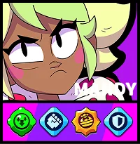 Mandy - Brawl Stars-personages