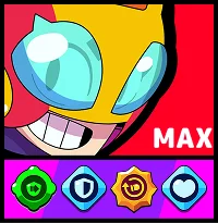 Max - Brawl Stars-personages